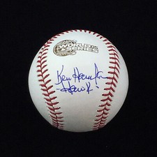 Ken Hawk Harrelson Chicago White Sox Signed Autograph 2005 World Series Baseball
