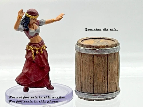 D&D Pathfinder Mini Rusty Dragon Inn Dungeon Dressing Barrel RARE