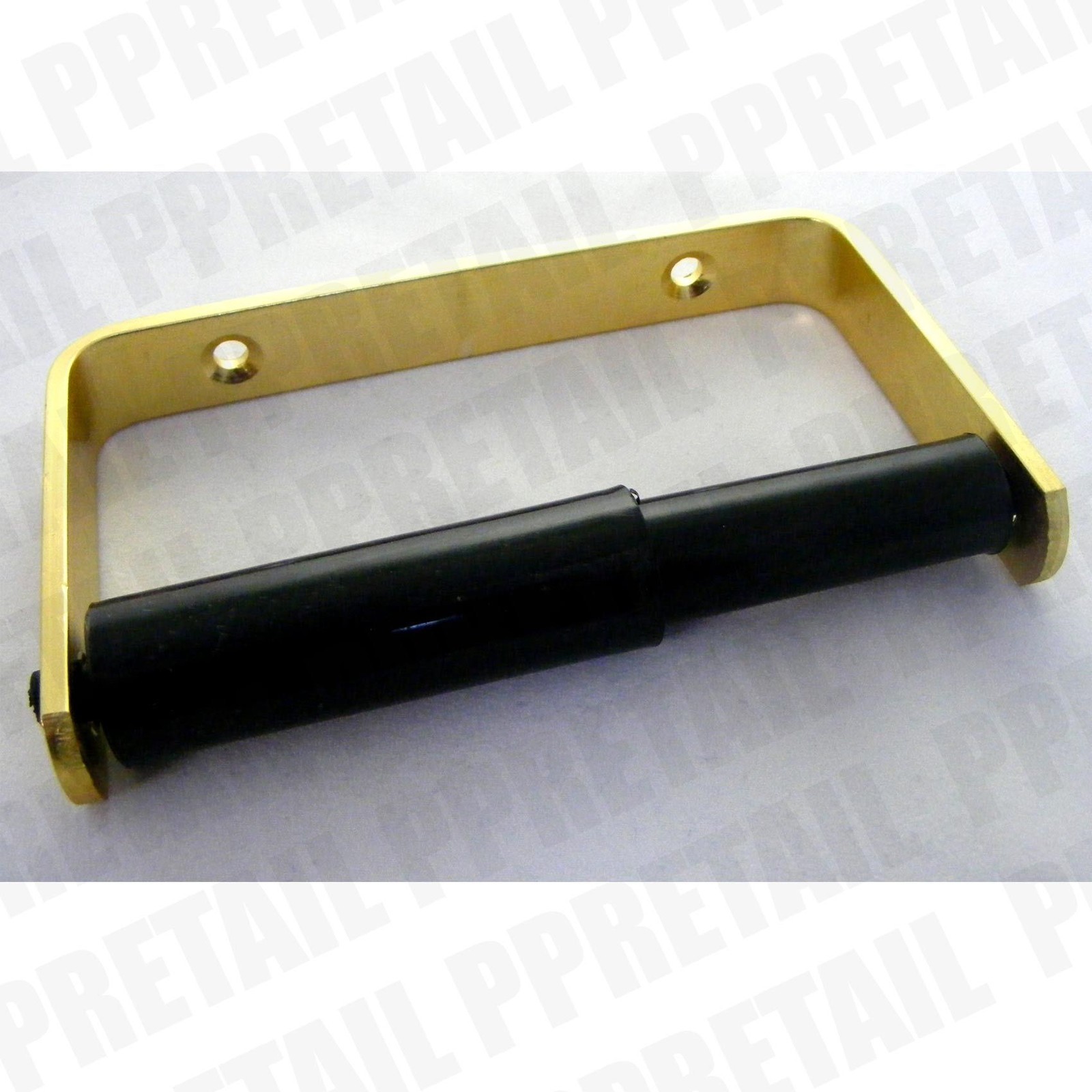 CHOOSE COLOUR TOILET ROLL HOLDER Spindle Wall Mounted White Brass Silver Chrome eBay