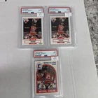 Michael Jordan Graded Psa Card Lot 2x 9 And one 8 1990 Fleer 1989