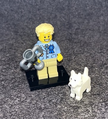 LEGO CMF MINIFIGUR - (71013) - SERIE 16 - KOMPLETT SEHR GUTER ZUSTAND - DOG SHOW WINNER