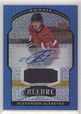 2020-21 Allure Rookie Blue Line Jerseys 7/75 Alexander Alexeyev #86 Auto 0p8o