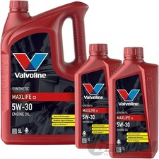 1x5L+2x1L VALVOLINE MAXLIFE C3 5W-30 MOTORÖL passend für BMW LL04 MB 229.51/.31