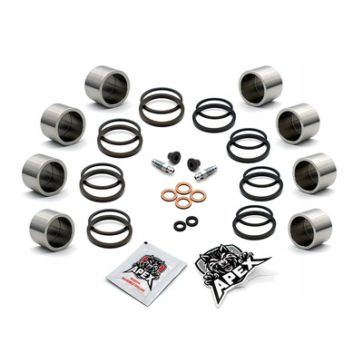 #ad Brake Caliper Piston Seal Z900 BHF ABS 2017 Front Kawasaki Parts Kit Set ZR900 GBP 162.00