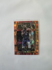 2021-22 Panini Select - Concourse Paul George #14 Orange Flash Prizm