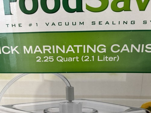 Food Saver Quick Marinator 2,25 Quart Vakuumversiegelungssystem Neu - Bild 3 von 5