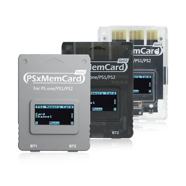Bitfunx PSxMemCard Gen2 - PlayStation 1 and 2  Memory Card Extension PS1 PS2 EU