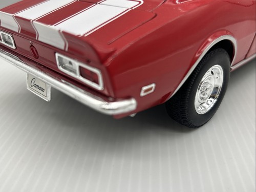 1/18 WELLY 1968 Red w White Stripes Chevy Camaro Z28 jm #12553 NO BOX! - Picture 7 of 21