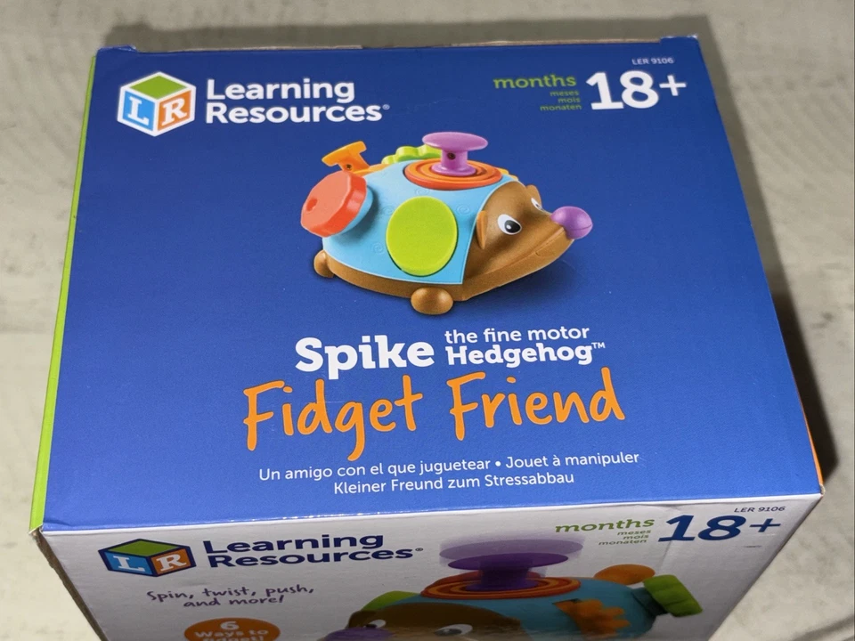 Learning Resources Spike the Fine Motor Hedgehog Fidget Friend LER9106 - New - Image 2 of 4