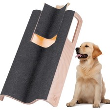 M-Shaped Dog Scratch Pad for Nails with Treat Box, Dog Nail Scratch Board for...