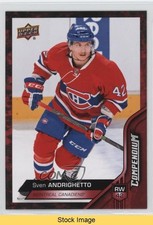 2016-17 Upper Deck Compendium Red Sven Andrighetto #145 READ 17s0