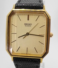 Working SEIKO Gold Square 9021-5150 Men's Watch S648