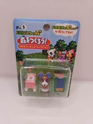 Animal Crossing Lets Create a Forest F-5 Jelly vintage 2001 takara figure set