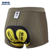 Cycling Underwear Men 5D Gel Padded Shockproof Bike Shorts.