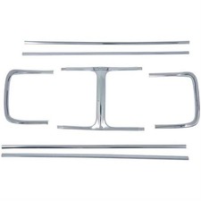 Oer Mb2173 1969 Fits Dodge Charger 7 Piece Grill Molding Set