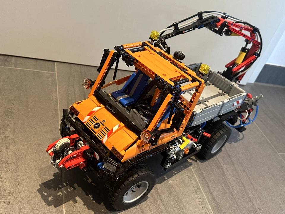 Lego Technic 8110 Großer Unimog U400 getestet komplett top Zustand OVP OBAs - Bild 3 von 4