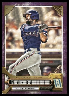 2022 Topps Gypsy Queen Mauve #252 Marcus Semien /75 - BB