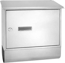 SereneLife Indoor/Outdoor Wall Mount Mailbox Durable Weather-Resistant