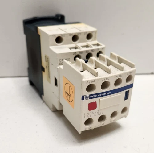GUARANTEED! TELEMECANIQUE 10A 600V CONTROL RELAY CAD72REQ3828G5