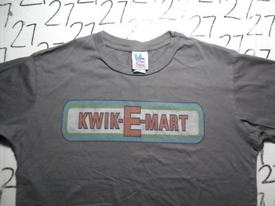 Medium Kwik E Mart The Simpsons 2008 Thank You Come Again Junk Food Brand  Shirt