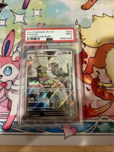 2024 Pokemon Shrouded Fable ** FRAXURE ** Illustration Rare #77 💎 PSA 9 💎