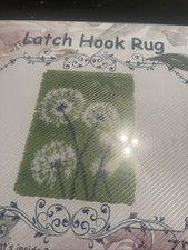 Dandelion Latch Hook Kit Stamped