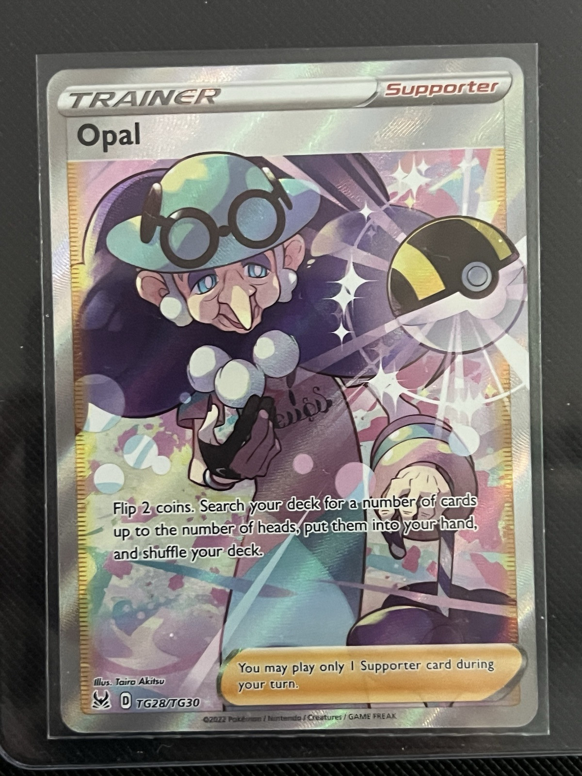 Opal TG28/TG30 Lost Origin Trainer Gallery Holo Ultra Rare Pokemon Card TCG NM