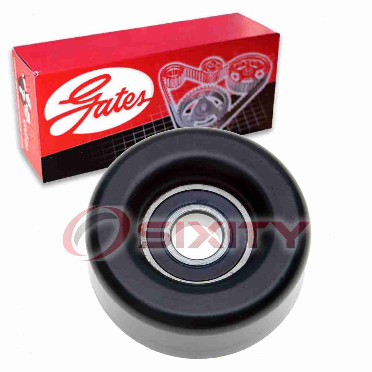 Gates DriveAlign Drive Belt Tensioner Pulley for 1988-1995 Ford Cougar 3.8L ck