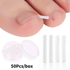 50Pcs Ingrown Toenail Correction Tool Invisible Ingrown Toe Nail Treatment Pad G