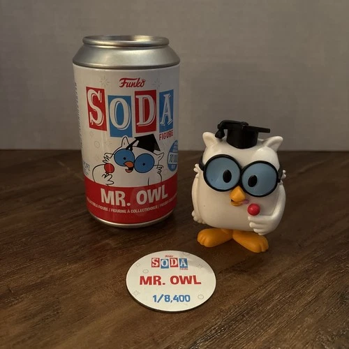 Funko Soda Mr. Owl Tootsie Roll Ad Icons Collectible Vinyl Figure COMMON
