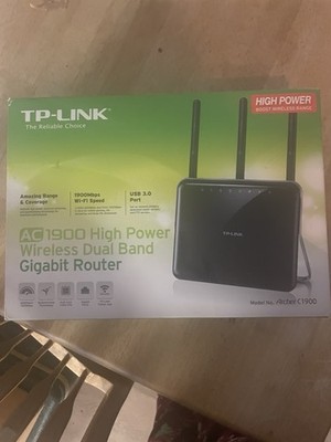 TP-Link AC1900 High Power Wireless Wi-Fi Gigabit Router, Ideal for Gaming