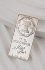 (9.3g) .999 Silver Mini Bar Art Bar "U.S. Bicentennial 200 Years" - 362b
