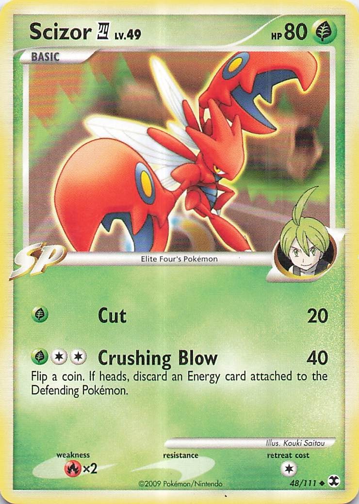 Scizor E4 Uncommon Rising Rivals 48/111 LP Normal
