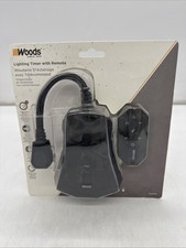 Woods Outdoor Lighting Timer with Remote Cont...