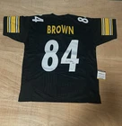 ANTONIO BROWN Signed NFL Jersey - Pittsburgh Steelers- COA - Size XL