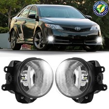 2 Bumper Fog Light Driving Lamps Wbulbs Leftright For Ty1263b000l Ty1263b000r