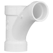 GRAINGER APPROVED 1WJX9 Combination Wye,45 Reducing Elbow,PVC 1WJX9