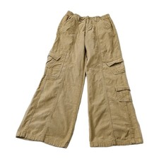 BDG Urban Outfitters Pants Womens Medium Tan Y2k Cargo Wide Leg Corduroy