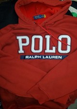 Polo Ralph Lauren Logo Embroidered Hoodie Fleece Lined Men  s XL