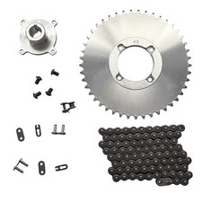 SPI Quick Change Drive Hub, Chain & 45T Sprocket Kit for Arctic Cat 120 Sleds