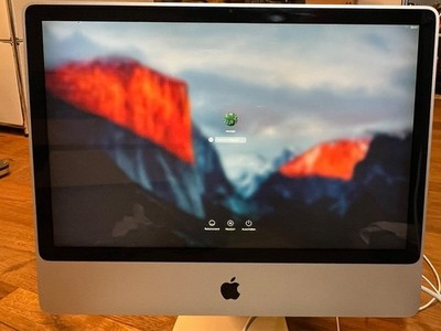APPLE iMac 24 Zoll - 2.4 GHZ INTEL CORE 2 DUO - 500GB HDD - 4GB RAM - 2007