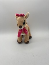 Dan Dee Rudolph Red Nosed Reindeer Clarice Plush Stuffed Animal Christmas 12"