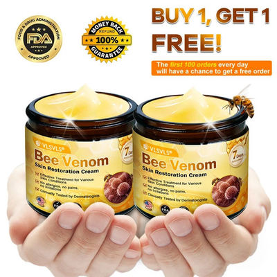 #ad VLSVLS Bee Venom Skin Repair Cream All Skin Issues Restoration Treatment $21.54