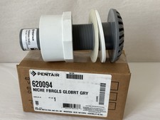 Nicho de fibra de vidrio Pentair 620094 para piscina y spa GloBrite luces LED grises (SH8)