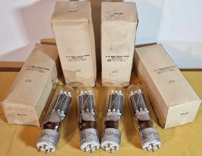 4 passende RCA 211 VT-4-C neue Röhren 1943, für Audio Note Kagura, Ankoru,...