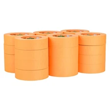 ProGrade Orange Painters Tape, 1.5 Inch Wide (1.41 in. x 60 Yds), High Adhesi...