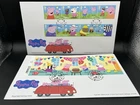 2 GB 2024 Peppa Pig FDC Minisheet Astley + Mudford Postmarks Unaddressed