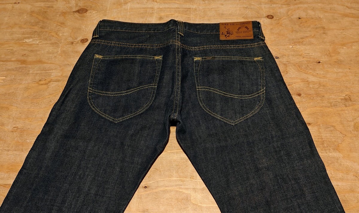Leeです！ Mens LEE Zed 120th Anniversary Ltd Edition Straight Leg dark