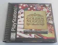 Golden Nugget (Sony PlayStation 1, 1996) PS1 Complete FAST SHIP Acceptable
