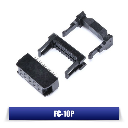 2.54MM Pitch Female Header IDC Socket Connector FC-6/8/10/14/16/20/26/30/34/40P - Picture 12 of 19